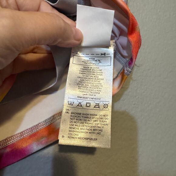 Adidas Stella McCartney Factory Sample IW6325 TruePurpose Shine Top Small - Picture 4 of 8